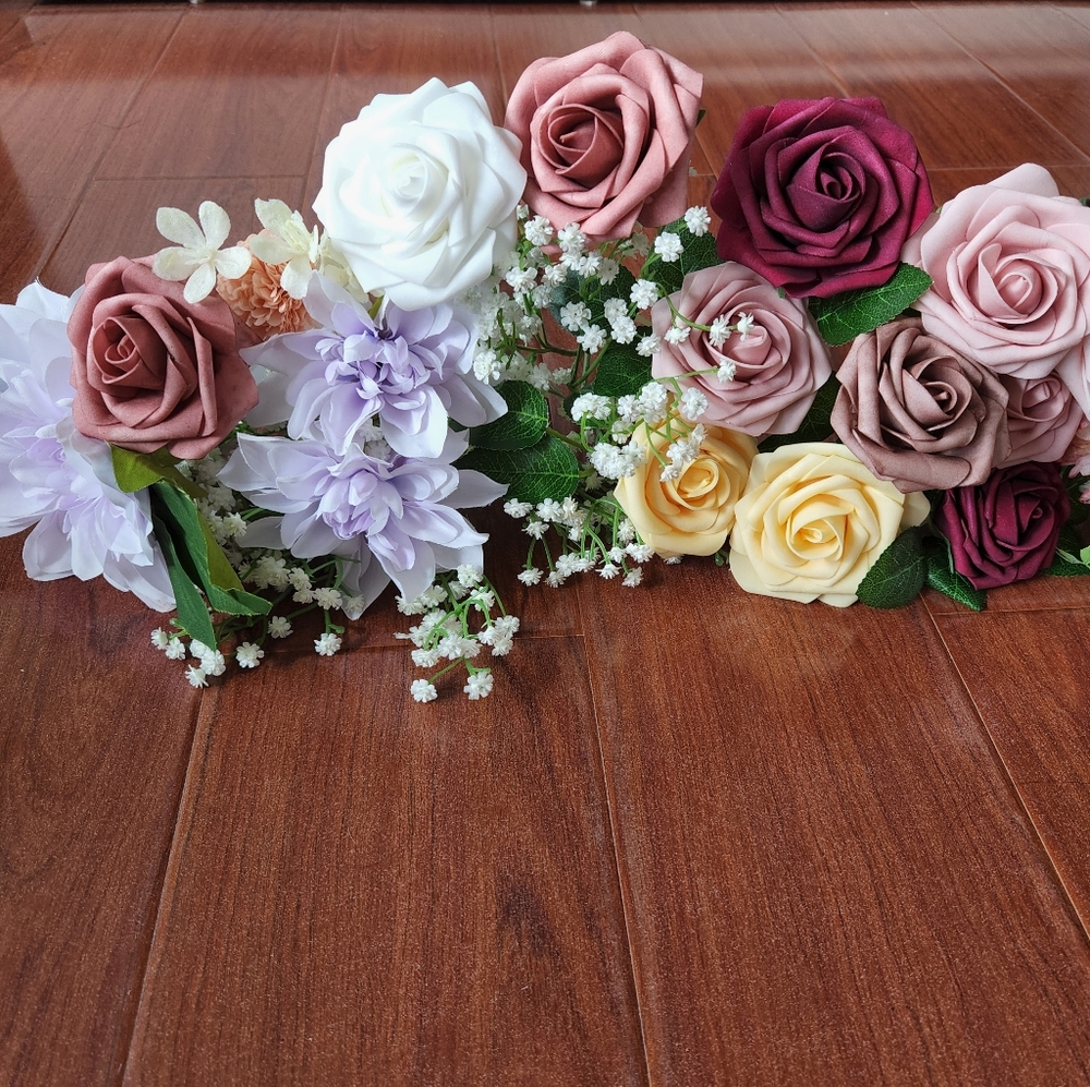 Silk/Foam Wedding Flowers